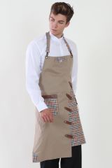 Boyundan Bağlamalı Barista-Cafe-Kuaför Önlük
