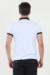 Polo Yaka Düğmeli Gömlek Yaka Modelli Tshirt