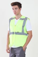 Mühendis Yelek Sarı