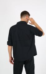 Monel Outdoor Siyah Tactical Gömlek Taktik Giyim Ripstop Gömlek